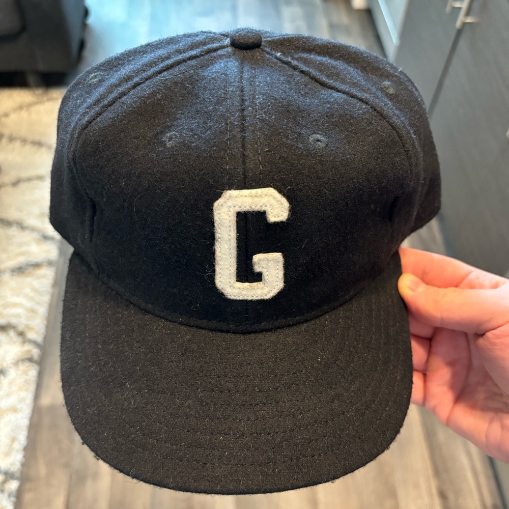 Ebbets Field Flannels Homestead Grays Hat Size 7 1/4